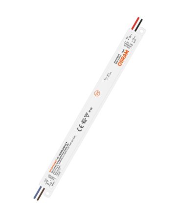 Osram LED Driver, 12.5V Output, 15W Output, 1.25A Output, Constant Voltage [OT-15/220-240/12-P]; 236-8662