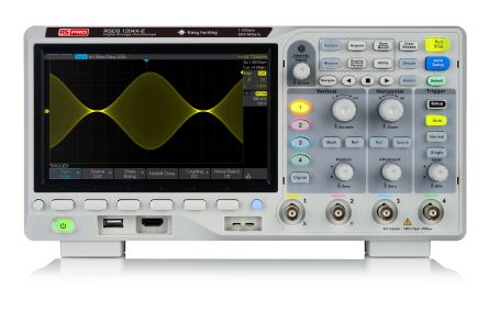 RS PRO RS-SDS1204X-E, 200MHz Bench Oscilloscope, 4 Analogue Channels, 16 Digital Channels [0]; 236-8984