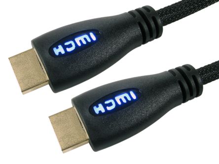 RS PRO, 2m Male HDMI to Male HDMI 4K [0]; 236-9090