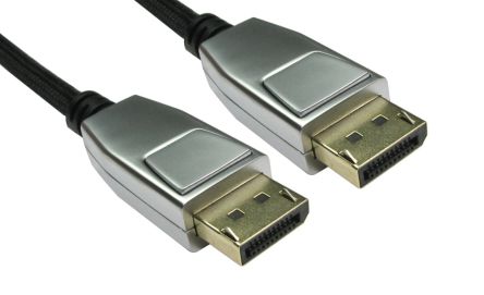 RS PRO Male DisplayPort to Male DisplayPort  Cable, 4K, 2m [0]; 236-9095