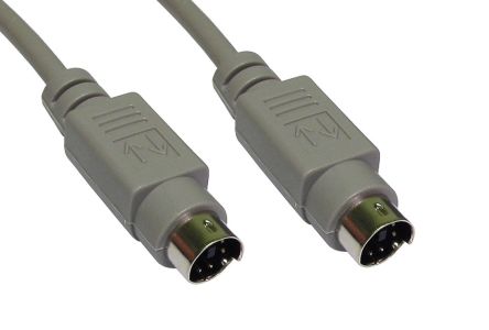 RS PRO Male PS/2 to Male PS/2, PS/2 Cable Assembly 2m [0]; 236-9120