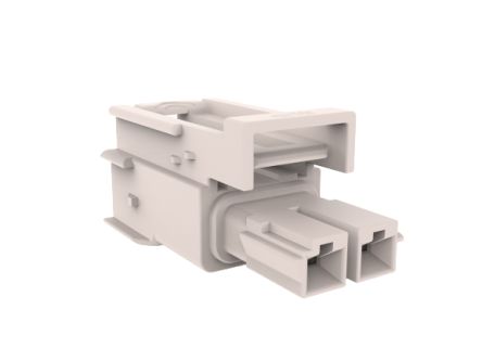 TE Connectivity Power Connector, 2 Way, 15A, Power Versa-Lock 5.0, Free Hanging (In Line), 600 V ac [1-2378159-2]; 236-9800