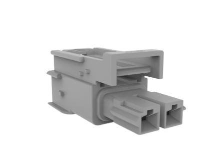 TE Connectivity Power Connector, 2 Way, 15A, Power Versa-Lock 5.0, Free Hanging (In Line), 600 V ac [2-2378159-2]; 236-9809