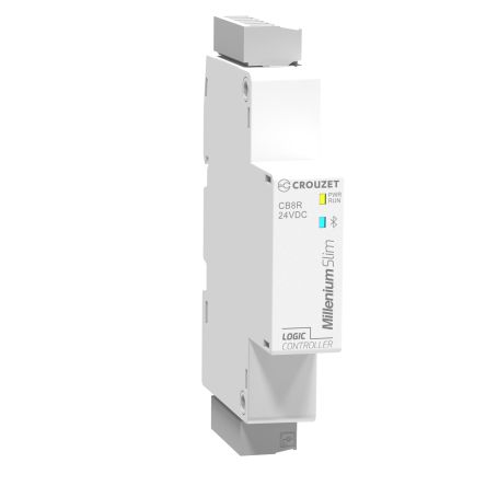 Crouzet Millenium Slim Series Logic Controller for Use with Control Panel, 24 V DC Supply, Relay Output, 4-Input, [88983901]; 237-2050