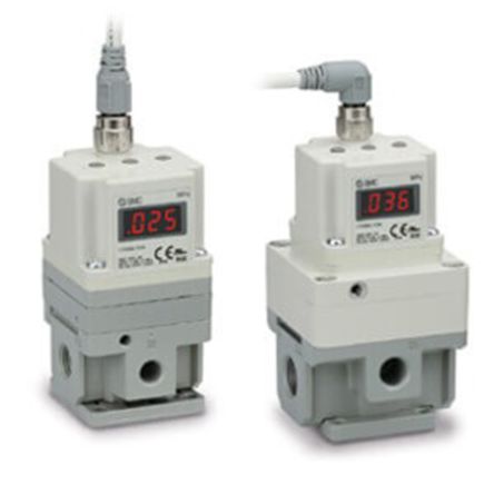 SMC G 1/4 Pneumatic Regulator - 0.05bar to 1bar, 10bar max. input [ITV2010-01F2N3]; 237-3443