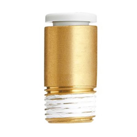 SMC KQ2 Series Straight Threaded Adaptor, Push In 1/2 in to Push In 16 mm, Threaded Connection Style [KQ2S16-04NS]; 237-3496