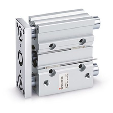 SMC Pneumatic Guided Cylinder - 12mm Bore, 80mm Stroke, MGPM Series, Double Acting [MGPM12-80Z]; 237-3540
