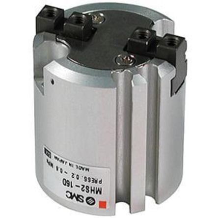 SMC 3 Finger Double Action Pneumatic Gripper, MHS2-16D, Parallel Gripping Type [MHS2-16D]; 237-3562