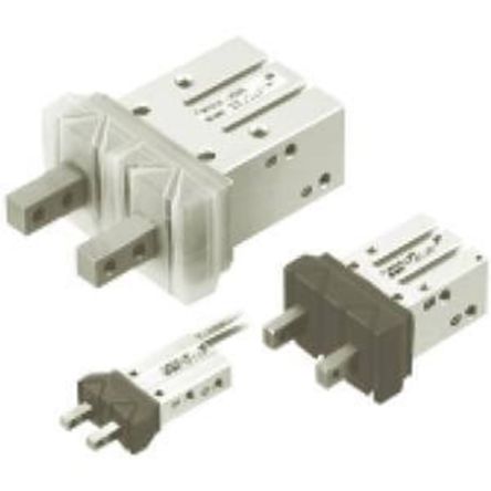 SMC 2 Finger Double Action Pneumatic Gripper, MHZJ2-16DS, Parallel Gripping Type [MHZJ2-16DS]; 237-3570