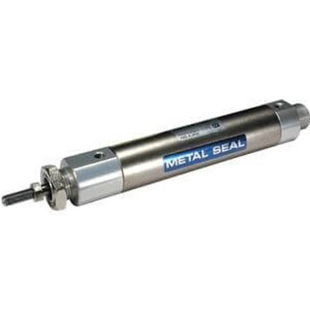 SMC Pneumatic Cylinder - 16mm Bore, 45mm Stroke, MQM Series, Double Acting [MQMLB16-45D]; 237-3585