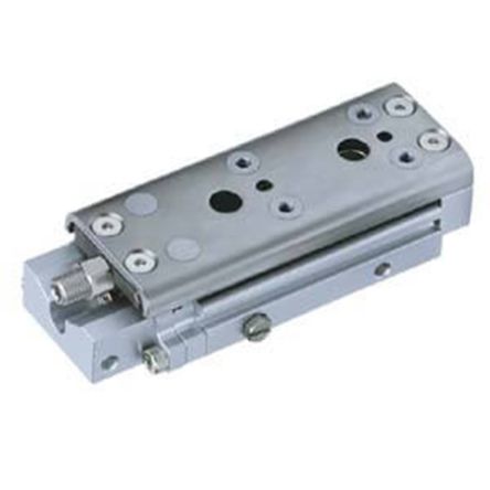 SMC Pneumatic Guided Cylinder - 16mm Bore, 75mm Stroke, MXQ Series, Double Acting [MXQ16B-75Z]; 237-3598