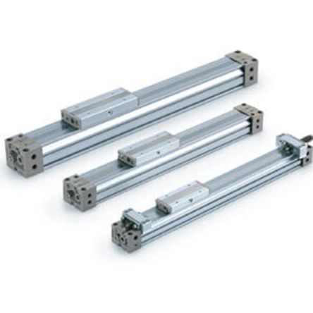 SMC Double Acting Rodless Pneumatic Cylinder 900mm Stroke, 25mm Bore [MY1B25-900Z]; 237-3630