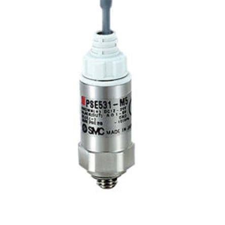 SMC Pressure Sensor 500kPa, 12 → 24V, IP40 -1 bar [PSE531-M5-C2L]; 237-3667