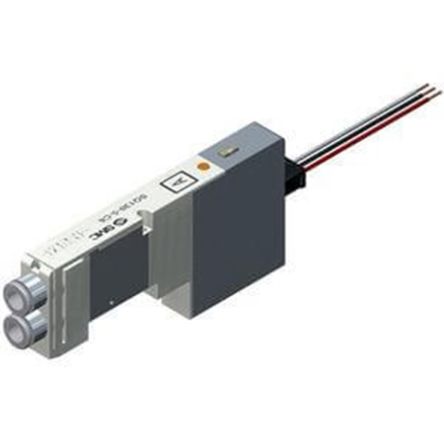 SMC Pneumatic Solenoid Valve - Solenoid One-Touch Fitting 4 mm SQ1000 Series [SQ1141-5LO1-C4-Q]; 237-3721