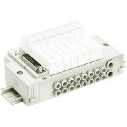 SMC SY3000 series 6 station Push In 5/32 in Manifold [SS5Y3-45FD-06D-N3-Q]; 237-3739