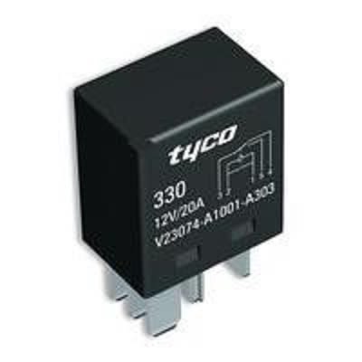 TE Connectivity Automotive Relay, 12V dc Coil Voltage, SPDT [4-1904124-3]; 237-3897