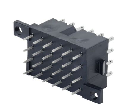 ITT Cannon TSTRECT Series PCB Mount PCB Connector Contact, 24-Contact, 4-Row, 5.08mm Pitch, PCB Pin Termination [TST24RB06T / 192990-3350]; 237-4159