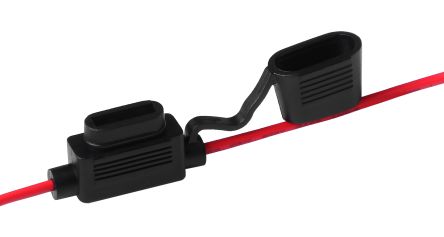 RS PRO 15A Inline Fuse Holder for ATO/ATC 19x18.6mm Fuse, 32V [0]; 237-5266