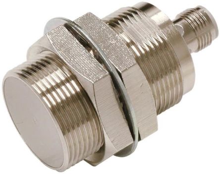Omron Inductive Threaded Barrel Proximity Sensor, M30, 10 mm Detection, PNP NO, 10 → 30 V dc [E2E-X10B1T30-M1]; 237-5469
