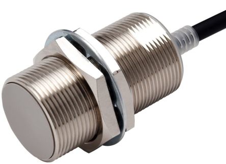 Omron Inductive Threaded Barrel Proximity Sensor, M30, 15 mm Detection, IO-Link, 10 → 30 V dc [E2E-X15B2L30 2M]; 237-5475