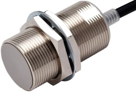 Omron Inductive Threaded Barrel Proximity Sensor, M30, 15 mm Detection, IO-Link, 10 → 30 V dc [E2E-X15B3DL30 5M]; 237-5478