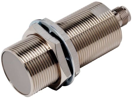 Omron Inductive Threaded Barrel Proximity Sensor, M30, 15 mm Detection, NPN NO, 10 → 30 V dc [E2E-X15C1L30-M1]; 237-5482