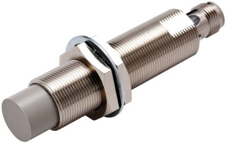 Omron Inductive Threaded Barrel Proximity Sensor, M8, 2 mm Detection, PNP NC, 10 → 30 V dc [E2E-X2B2L8 5M]; 237-5501