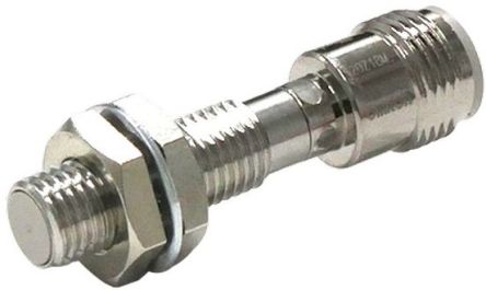 Omron Inductive Threaded Barrel Proximity Sensor, M8, 2 mm Detection, NPN NC, 10 → 30 V dc [E2E-X2C28-M1]; 237-5507