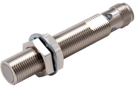 Omron Inductive Threaded Barrel Proximity Sensor, M12, 4 mm Detection, NPN NO, 10 → 30 V dc [E2E-X4C1L12-M1]; 237-5522