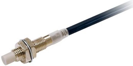 Omron Inductive Threaded Barrel Proximity Sensor, M8, 4 mm Detection, PNP NC, 10 → 30 V dc [E2E-X4MB28 2M]; 237-5527