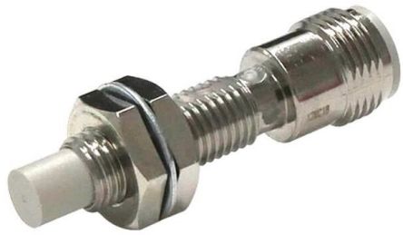 Omron Inductive Threaded Barrel Proximity Sensor, M8, 4 mm Detection, PNP NC, 10 → 30 V dc [E2E-X4MB28-M1]; 237-5529