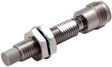 Omron Inductive Threaded Barrel Proximity Sensor, M8, 4 mm Detection, NPN NO, 10 → 30 V dc [E2E-X4MC1L8-M1]; 237-5532