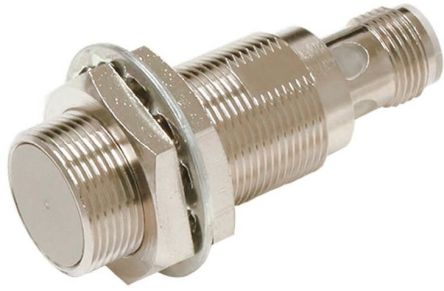 Omron Inductive Threaded Barrel Proximity Sensor, M18, 5 mm Detection, PNP NO, 10 → 30 V dc [E2E-X5B1T18-M1]; 237-5535