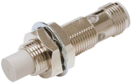 Omron Inductive Threaded Barrel Proximity Sensor, M12, 5 mm Detection, PNP NO, 10 → 30 V dc [E2E-X5MB1T12-M1]; 237-5538