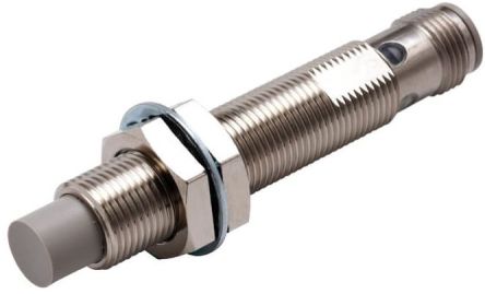 Omron Inductive Threaded Barrel Proximity Sensor, M12, 5 mm Detection, PNP NO, 10 → 30 V dc [E2E-X5MB1TL12-M1]; 237-5539