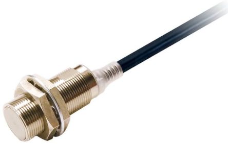 Omron Inductive Threaded Barrel Proximity Sensor, M18, 8 mm Detection, NPN NO, 10 → 30 V dc [E2E-X8C118 5M]; 237-5546