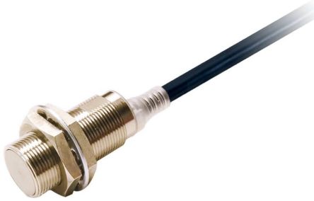 Omron Inductive Threaded Barrel Proximity Sensor, M18, 8 mm Detection, NPN NC, 10 → 30 V dc [E2E-X8C218 2M]; 237-5548