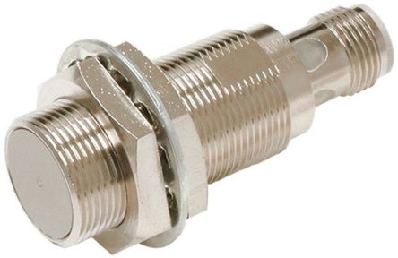 Omron Inductive Threaded Barrel Proximity Sensor, M18, 8 mm Detection, NPN NO+NC, 10 → 30 V dc [E2E-X8C318-M1]; 237-5550