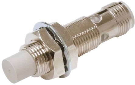 Omron Inductive Threaded Barrel Proximity Sensor, M12, 8 mm Detection, PNP NO+NC, 10 → 30 V dc [E2E-X8MB3DL12-M1]; 237-5552
