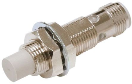 Omron Inductive Threaded Barrel Proximity Sensor, M12, 8 mm Detection, NPN NC, 10 → 30 V dc [E2E-X8MC212-M1]; 237-5557
