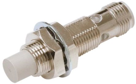 Omron Inductive Threaded Barrel Proximity Sensor, M12, 8 mm Detection, NPN NO+NC, 10 → 30 V dc [E2E-X8MC312-M1]; 237-5558