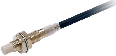 Omron Inductive Threaded Barrel Proximity Sensor, M8, 4 mm Detection, PNP NO, 10 → 30 V dc [E2E-X4MB1T8 5M]; 237-6996