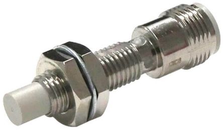 Omron Inductive Threaded Barrel Proximity Sensor, M8, 4 mm Detection, NPN NO, 10 → 30 V dc [E2E-X4MC18-M1]; 237-7001
