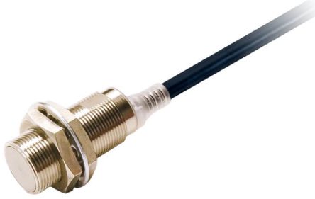 Omron Inductive Threaded Barrel Proximity Sensor, M18, 8 mm Detection, PNP NC, 10 → 30 V dc [E2E-X8B218 2M]; 237-7004