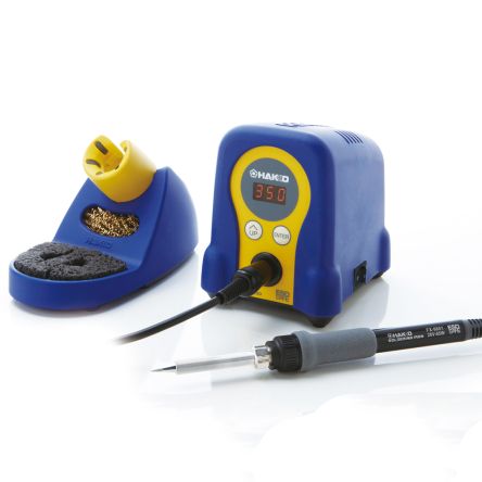 Hakko Fx-888D Digital Soldering Station 70W, 230V ac 480°C [FX888D-17BY]; 237-7041