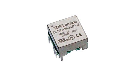 TDK-Lambda CC-E DC-DC Converter, 5V dc/, 2.97 → 5.5 V dc Input, 1.5W, PCB Mount [CC1R5-0305SF-E]; 237-7408