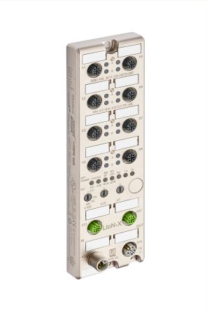 Lumberg Automation I/O module, M12, 20m cable, 12 port [935700001 0980 XSL 3912-121-007D-00F]; 237-7656