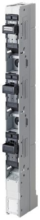 Siemens Fuse Switch Disconnector, 3 Pole, 160A Max Current, 160A Fuse Current [3NJ4101-3BF01]; 237-7935