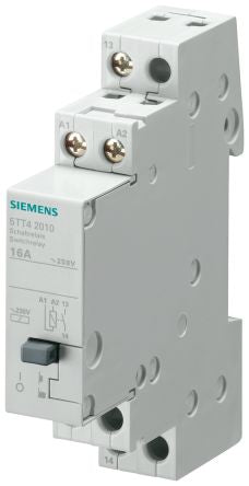 Siemens DIN Rail Non-Latching Relay, 12V ac Coil, 16A Switching Current, DPST [5TT4202-3]; 237-7962