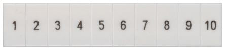 Siemens, 8WH8120 Marker Strip for use with Standard Labelling System, Terminal Block [8WH8120-2AB85]; 237-7997